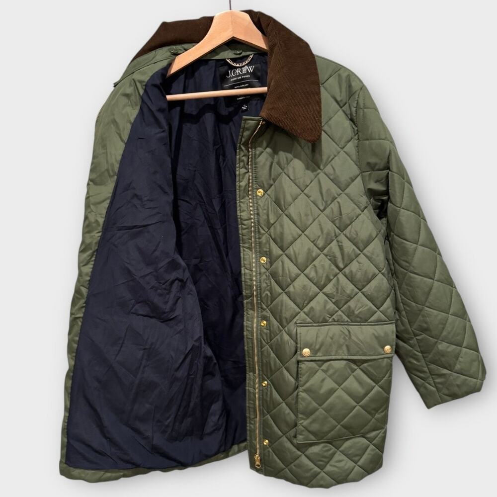 J. Crew Heritage quilted Barn Jacket with PrimaLoft Size XL - Picture 7 of 15